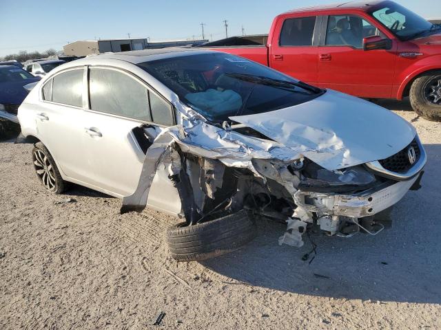 19XFB2F97FE034295 - 2015 HONDA CIVIC EXL Սպիտակ լուսանկար 4