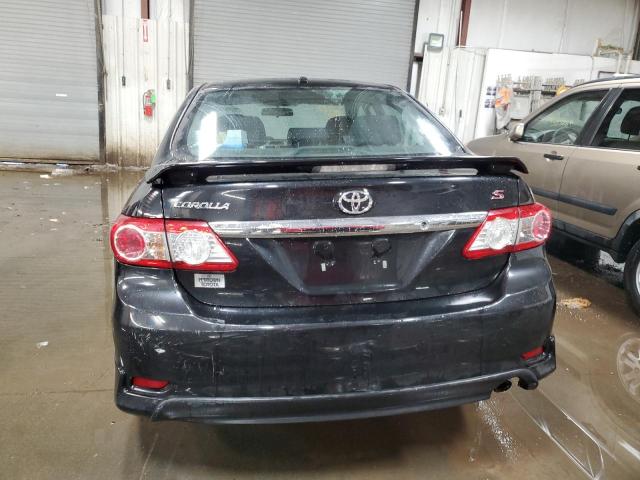 2T1BU4EE1DC101035 - 2013 TOYOTA COROLLA BASE BLACK photo 6