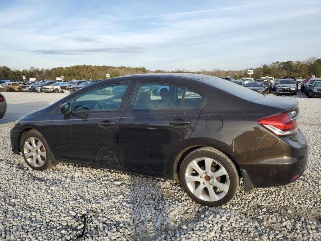 2HGFB2F52EH508817 - 2014 HONDA CIVIC LX BROWN photo 2