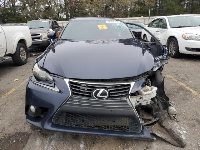 JTHBF1D24E5004103 - 2014 LEXUS IS 250 BLUE photo 5