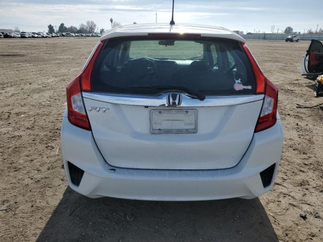 3HGGK5G70GM703454 - 2016 HONDA FIT EX WHITE photo 6