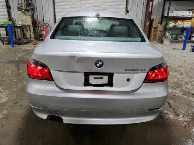 WBANF73586CG66664 - 2006 BMW 530 XI SILVER photo 6