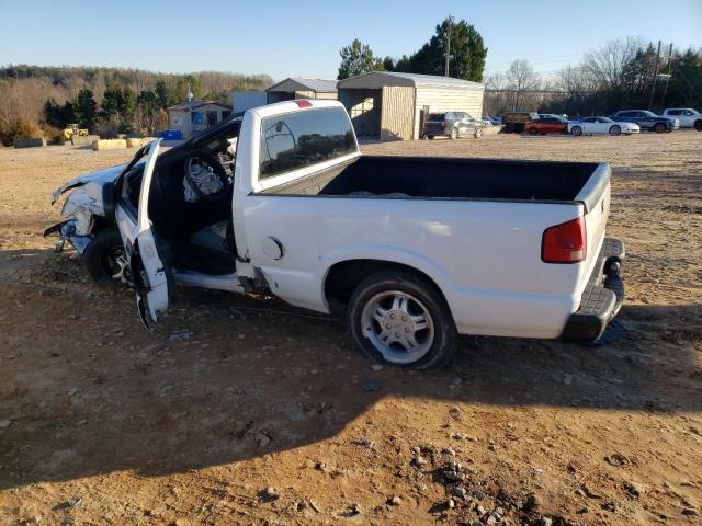 1GCCS145528170281 - 2002 CHEVROLET S TRUCK S10 WHITE photo 2