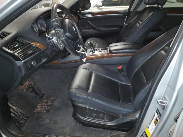 5UXFG2C55DL787281 - 2013 BMW X6 XDRIVE35I SILVER photo 7