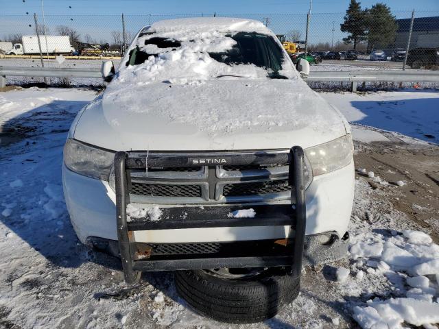 1C4RDJFG2DC683166 - 2013 DODGE DURANGO SSV WHITE photo 5