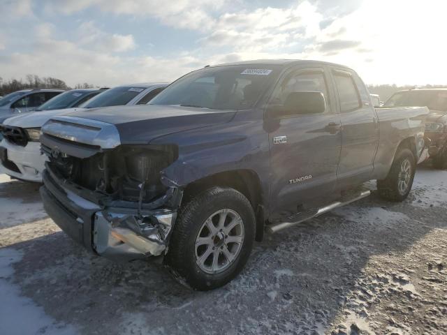 5TFRY5F11EX156947 - 2014 TOYOTA TUNDRA DOUBLE CAB SR/SR5 BLUE photo 1