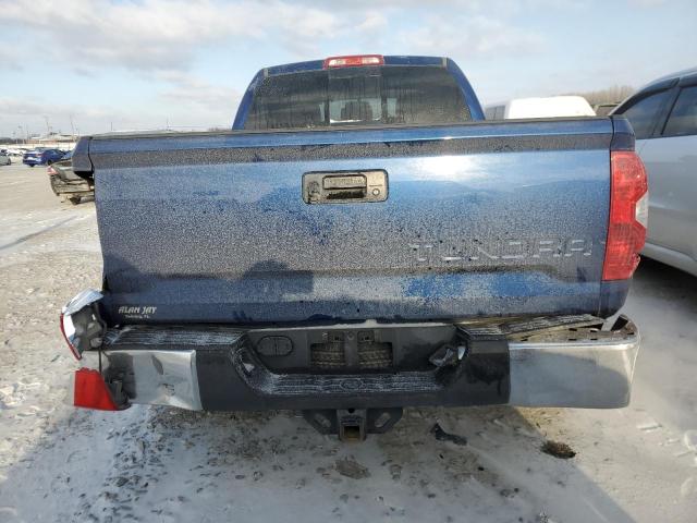 5TFRY5F11EX156947 - 2014 TOYOTA TUNDRA DOUBLE CAB SR/SR5 BLUE photo 6
