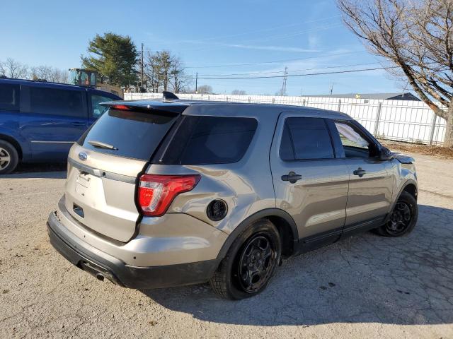 1FM5K8AR0HGC57685 - 2017 FORD EXPLORER POLICE INTERCEPTOR TAN photo 3
