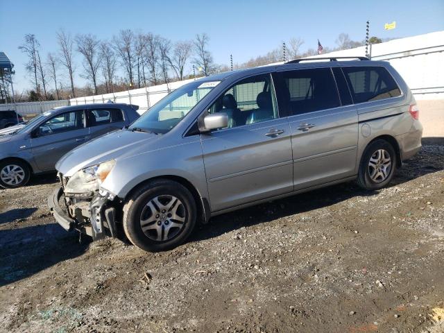 5FNRL38796B059883 - 2006 HONDA ODYSSEY EXL SILVER photo 1