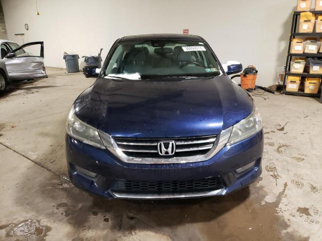 1HGCR2F89FA166548 - 2015 HONDA ACCORD EXL BLUE photo 5