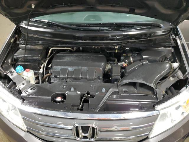 5FNRL5H48DB019499 - 2013 HONDA ODYSSEY EX GRAY photo 11