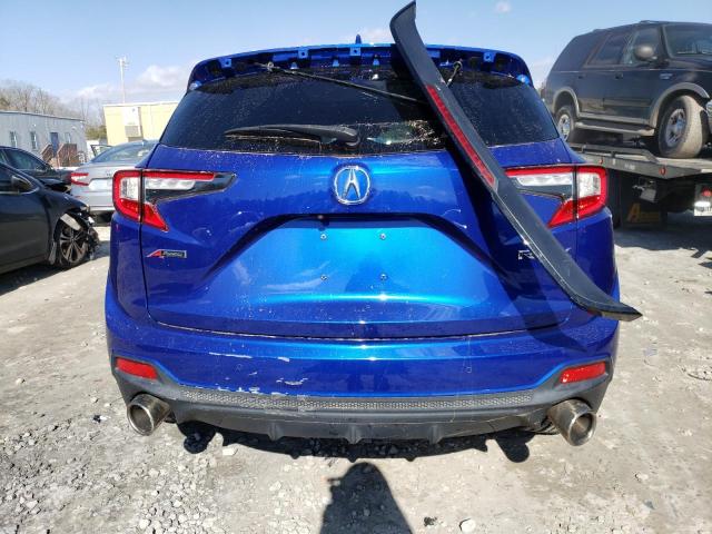 5J8TC1H67LL003677 - 2020 ACURA RDX A-SPEC BLUE photo 6