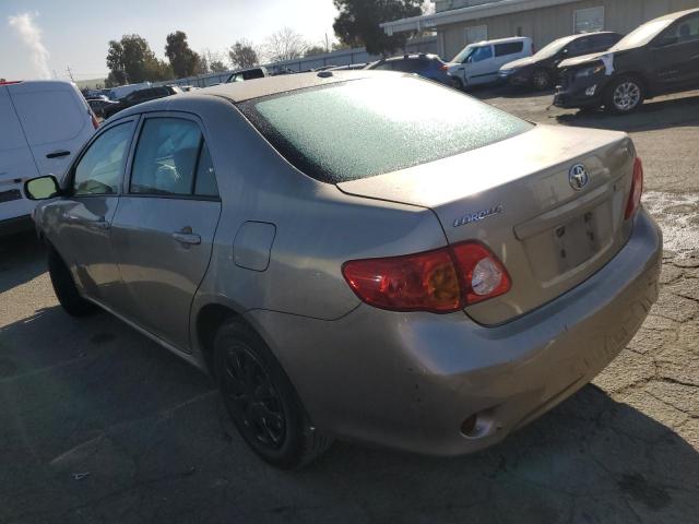 1NXBU40E59Z108549 - 2009 TOYOTA COROLLA BASE GOLD photo 2