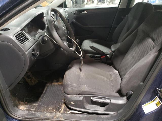 3VW1K7AJ7DM388133 - 2013 VOLKSWAGEN JETTA BASE Մանուշակագույն լուսանկար 7