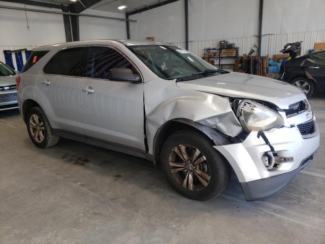 2GNALBEK4C6182838 - 2012 CHEVROLET EQUINOX LS SILVER photo 4