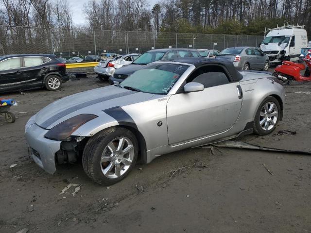 JN1AZ36A14T004738 - 2004 NISSAN 350Z ROADSTER SILVER photo 1