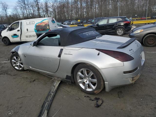 JN1AZ36A14T004738 - 2004 NISSAN 350Z ROADSTER SILVER photo 2