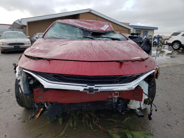 1G1ZG5ST3MF010282 - 2021 CHEVROLET MALIBU RS RED photo 5