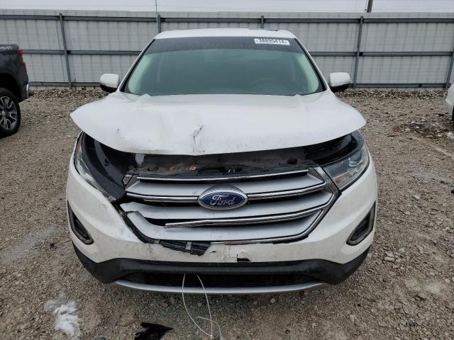 2FMPK3J98HBC22332 - 2017 FORD EDGE SEL WHITE photo 5