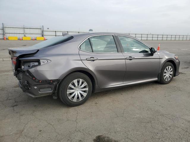 4T1C31AKXNU578225 - 2022 TOYOTA CAMRY LE GRAY photo 3