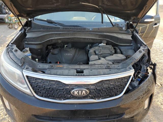 5XYKT3A69EG443950 - 2014 KIA SORENTO LX BLACK photo 12