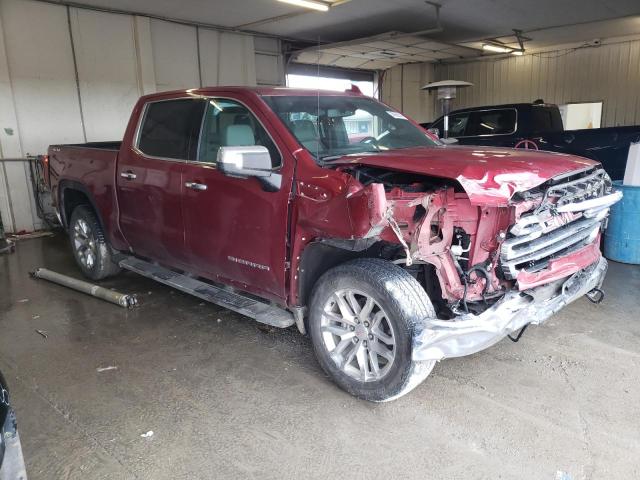 3GTU9DED2LG236532 - 2020 GMC SIERRA K1500 SLT MAROON photo 4