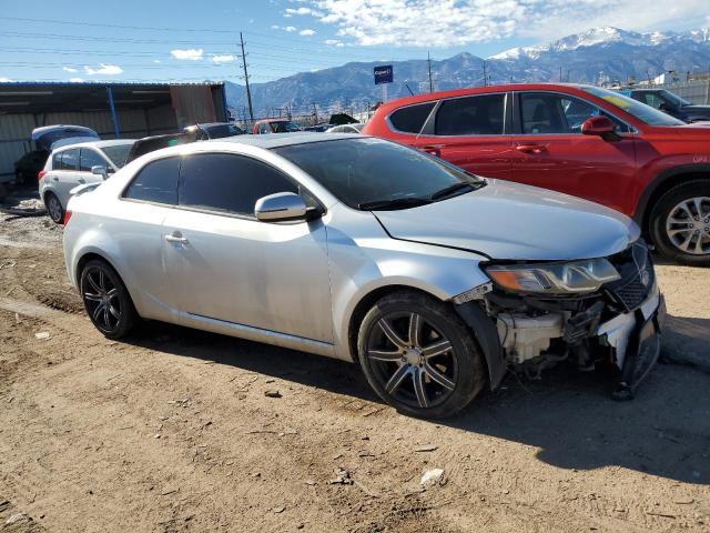 KNAFW6A33C5532903 - 2012 KIA FORTE SX SILVER photo 4