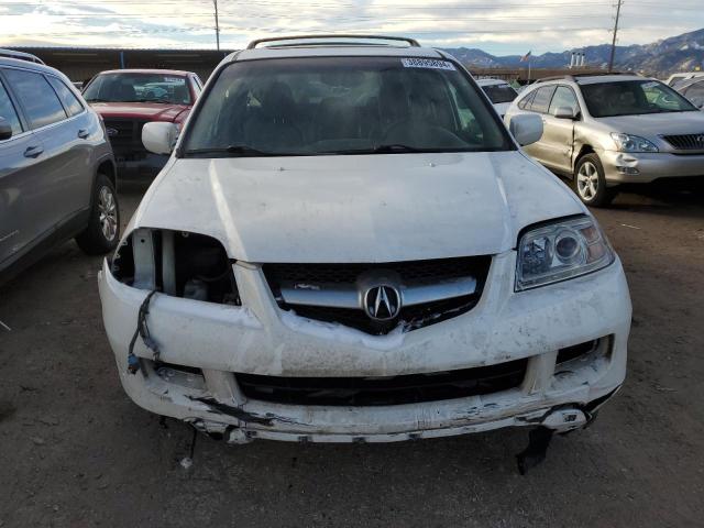 2HNYD18896H500938 - 2006 ACURA MDX TOURING WHITE photo 5