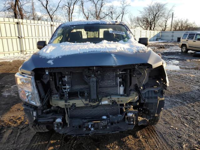 1N6AA1EC3MN509483 - 2021 NISSAN TITAN S CHARCOAL photo 5