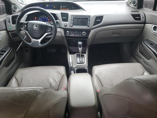 19XFB2F9XCE053855 - 2012 HONDA CIVIC EXL ნაცრისფერი ფოტო 8