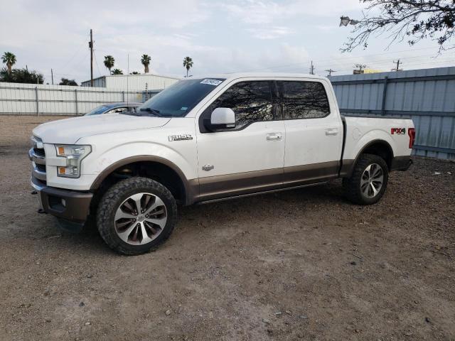 1FTEW1EF5FFB32958 - 2015 FORD F150 SUPERCREW WHITE photo 1