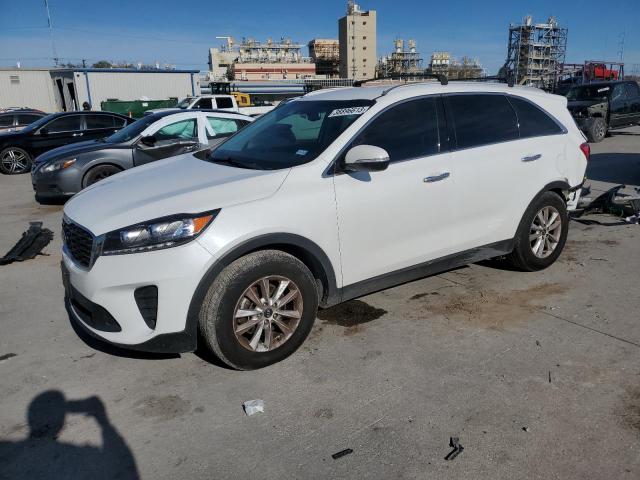 5XYPG4A32KG438221 - 2019 KIA SORENTO L WHITE photo 1