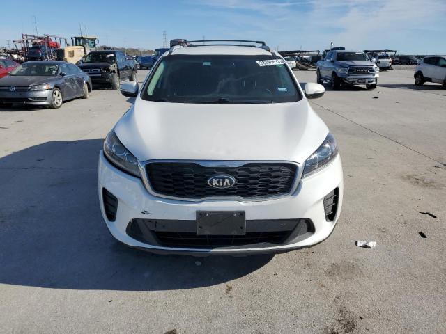 5XYPG4A32KG438221 - 2019 KIA SORENTO L WHITE photo 5