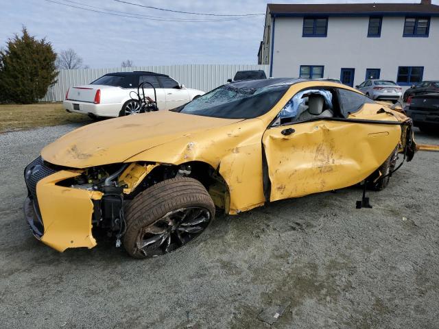 JTHHP5AY2KA007009 - 2019 LEXUS LC 500 YELLOW photo 1