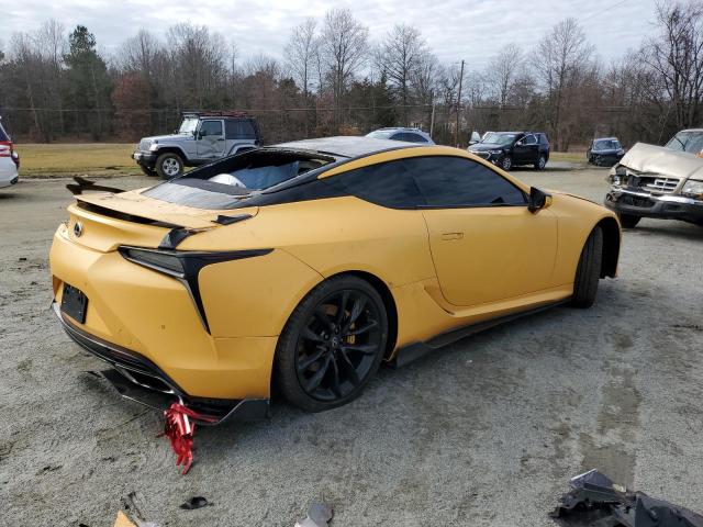 JTHHP5AY2KA007009 - 2019 LEXUS LC 500 YELLOW photo 3