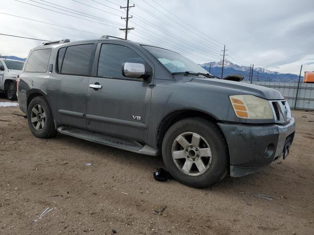 5N1AA08A65N700898 - 2005 NISSAN ARMADA SE GRAY photo 4