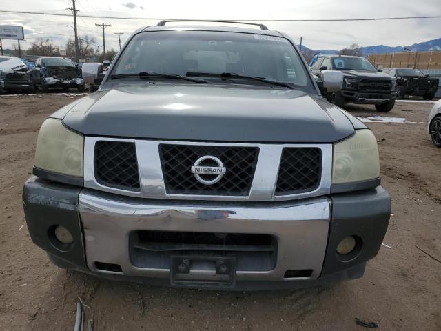 5N1AA08A65N700898 - 2005 NISSAN ARMADA SE GRAY photo 5