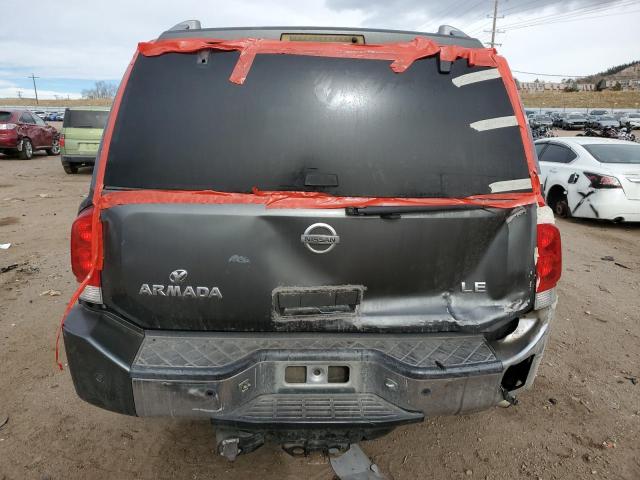 5N1AA08A65N700898 - 2005 NISSAN ARMADA SE GRAY photo 6