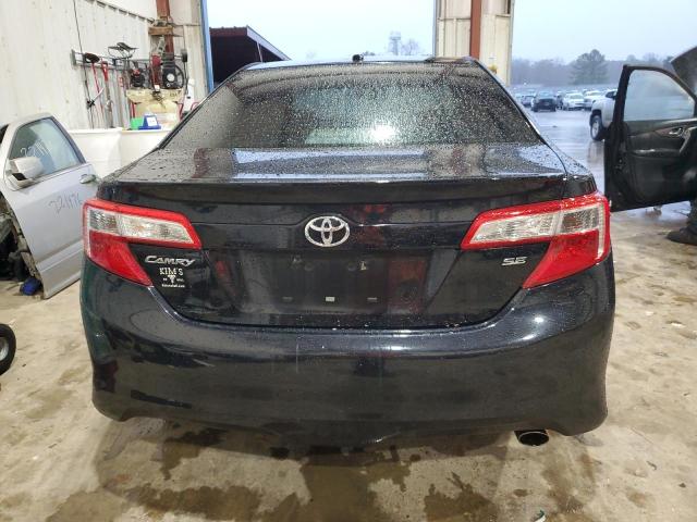 4T1BF1FK8CU145897 - 2012 TOYOTA CAMRY BASE BLACK photo 6