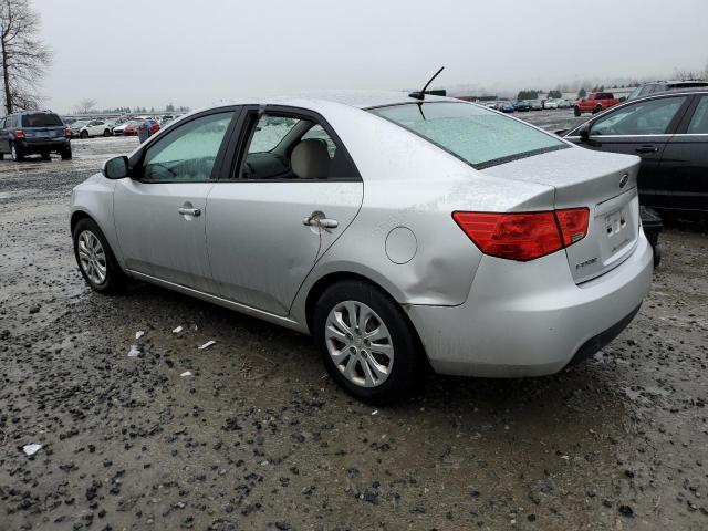 KNAFU4A2XB5373653 - 2011 KIA FORTE EX SILVER photo 2