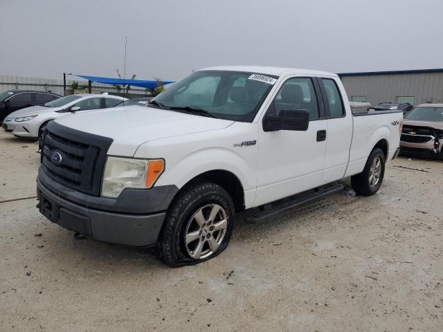 1FTFX1EV6AKC09698 - 2010 FORD F150 SUPER CAB WHITE photo 1