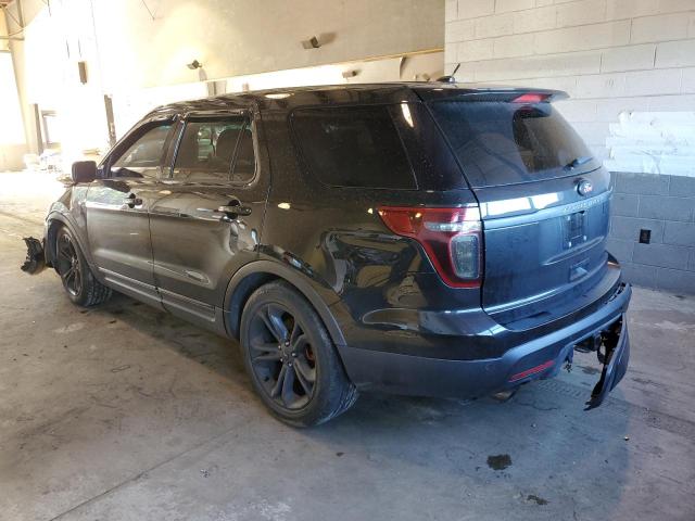 1FM5K8GT9EGC32024 - 2014 FORD EXPLORER SPORT BLACK photo 2