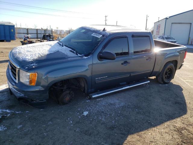 3GTP2VE37BG380817 - 2011 GMC SIERRA K1500 SLE TEAL photo 1