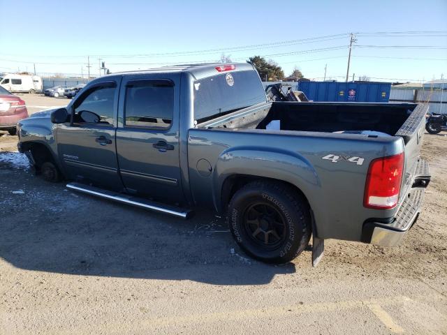 3GTP2VE37BG380817 - 2011 GMC SIERRA K1500 SLE TEAL photo 2