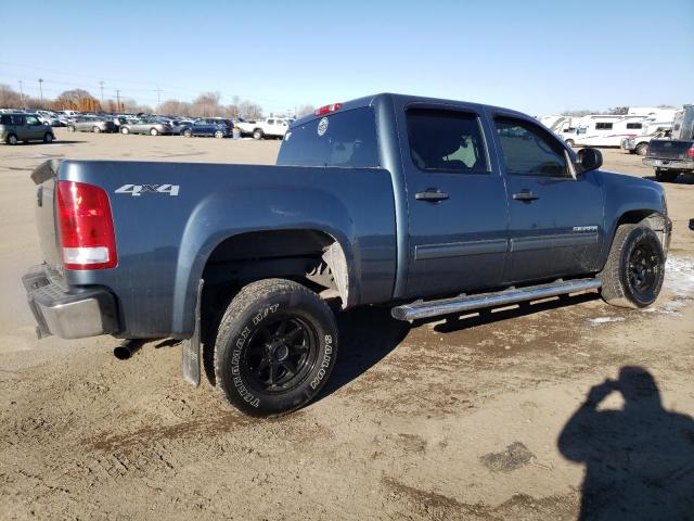 3GTP2VE37BG380817 - 2011 GMC SIERRA K1500 SLE TEAL photo 3