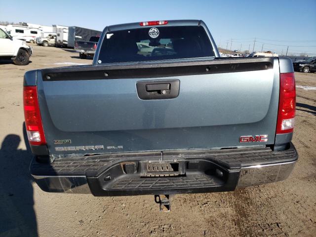 3GTP2VE37BG380817 - 2011 GMC SIERRA K1500 SLE TEAL photo 6