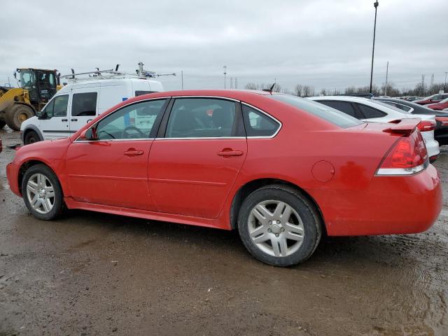 2G1WB5EK1B1163610 - 2011 CHEVROLET IMPALA LT RED photo 2