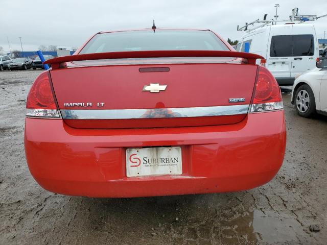 2G1WB5EK1B1163610 - 2011 CHEVROLET IMPALA LT RED photo 6