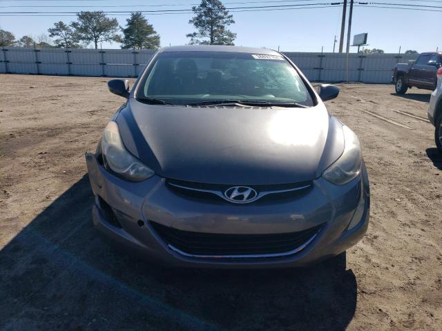 5NPDH4AE7DH294419 - 2013 HYUNDAI ELANTRA GLS GRAY photo 5