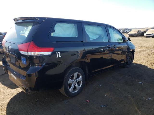 5TDZK3DC0ES502728 - 2014 TOYOTA SIENNA BLACK photo 3